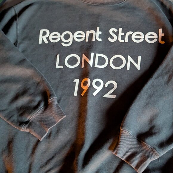 Zara  TEXT PRINT SWEATSHIRT Anthracite grey | 11-12 years - Picture 8 of 15